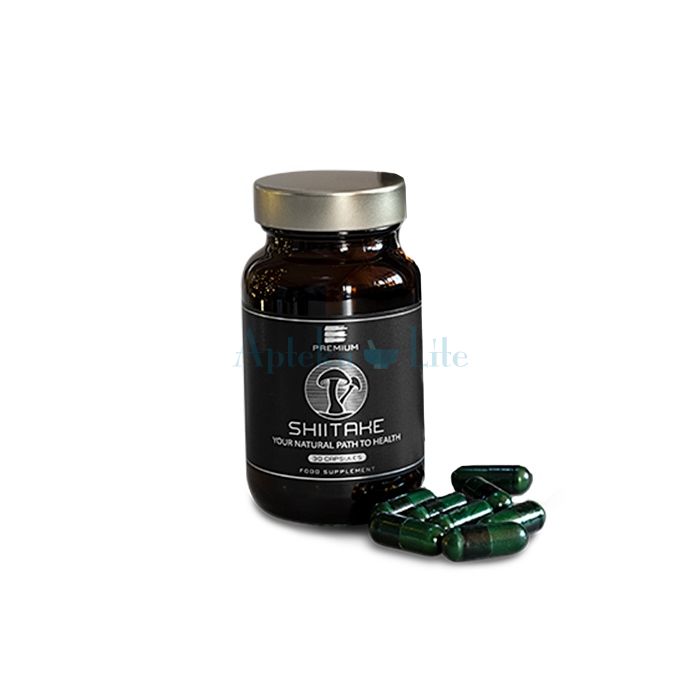 ➺ Premium Shiitake Hepatoprotector ➺ cápsulas para la salud del hígado