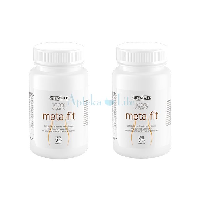 ➺ Meta Fit ➺ cápsulas adelgazantes